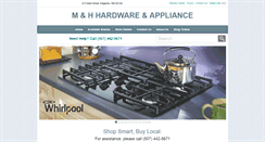 Desktop Screenshot of mhhardwareedgerton.com
